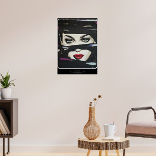 'Out of the Dark' Painting on a Poster