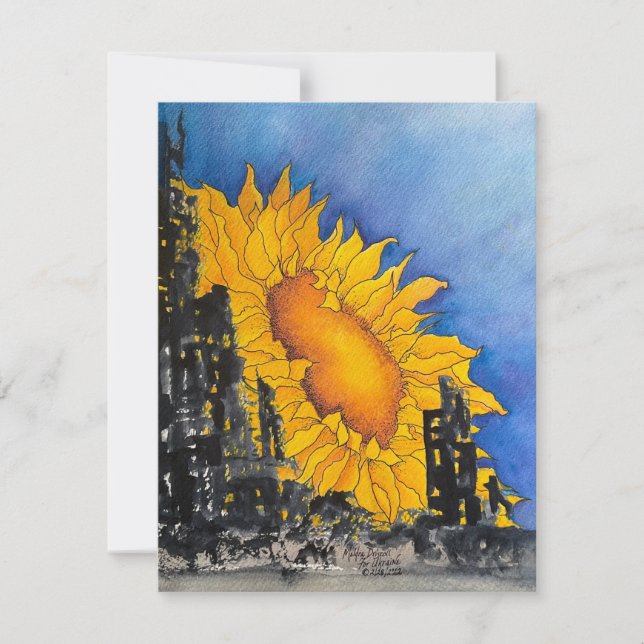 Out of the Ruins Thank You Card (Front)