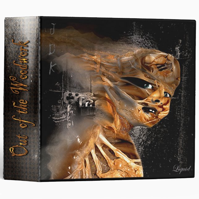 Out of the Woodwork Halloween Binder (Front/Spine)