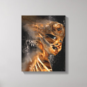 Out of the Woodwork Wrapped Canvas