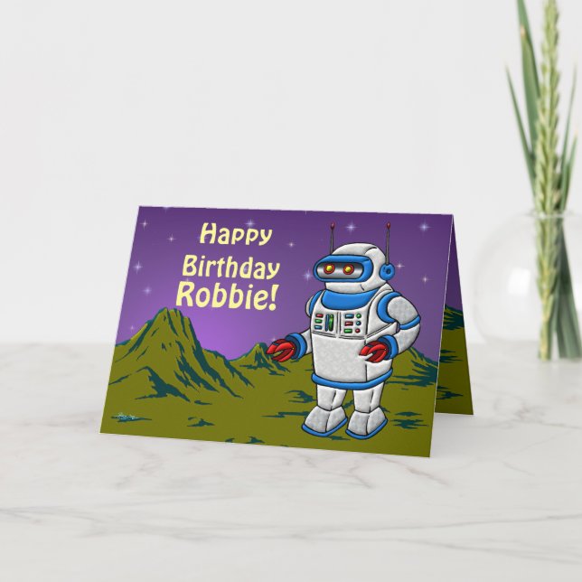 Out Of This World Birthday Card (Front)