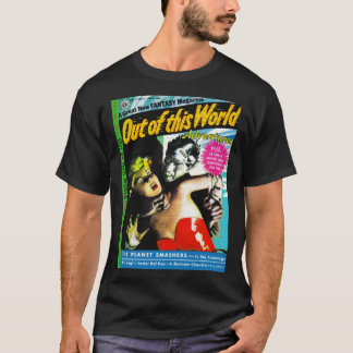 Out of this world comic book cover vintage aesthet T-Shirt