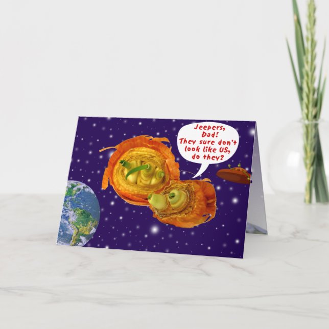 OUT-OF-THIS-WORLD DAD CARD (Front)