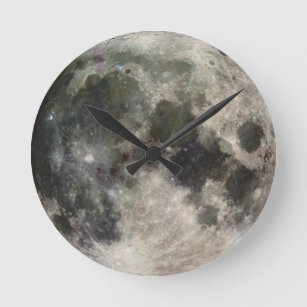 "Out of this world" Full Moon Clock