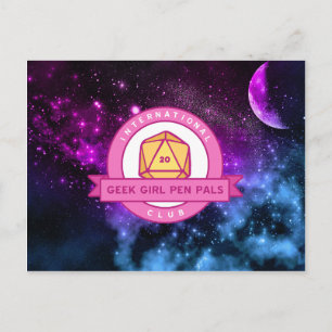 "Out of this World" IGGPPC Logo Postcard