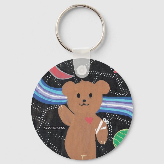 Out of This World - Kids Art for CHOC Keychain (Front)