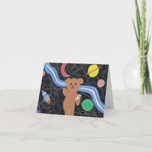 Out of This World - Kids Art for CHOC Thank You Card