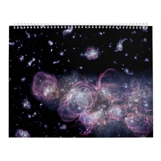 Out of this world Space Calendar (Cover)