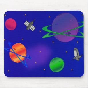 Out of this World Space Mousepad