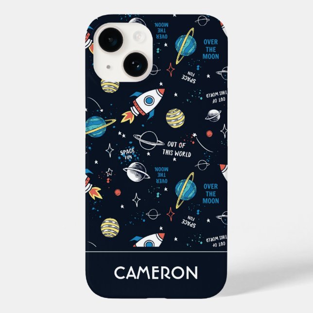 Out of This World Space Pattern Case-Mate iPhone Case (Back)