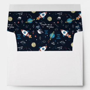 Out of This World Space Pattern Envelope