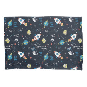 Out of This World Space Pattern Pillowcase