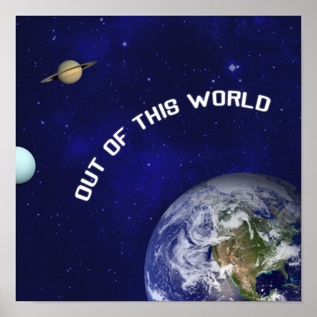 Out of this World Space Value Poster Paper (Matte) (Front)