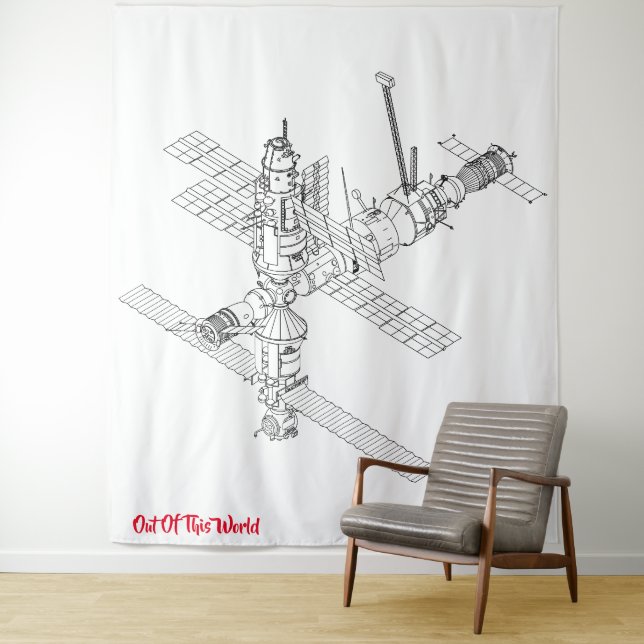 Out of This World Tapestry (In Situ)