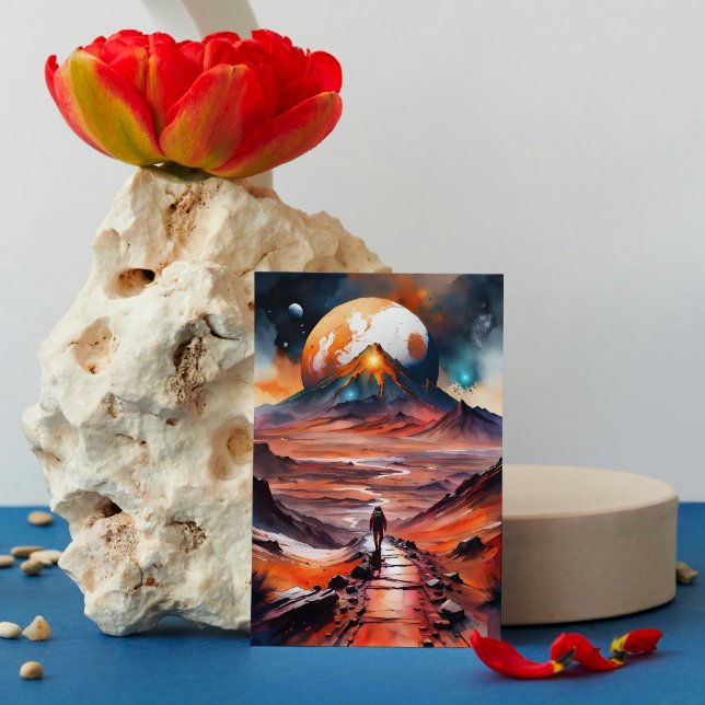 Out of this World - The Path Ahead Postcard (Creator Uploaded)