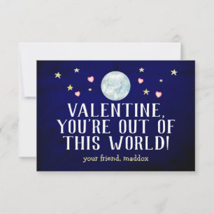 Out of This World Valentine Card