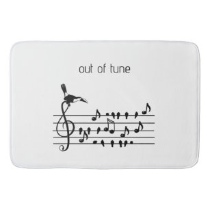 Out of Tune   Bath Mat