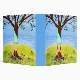 "Out Of Water" Mermaid Art Binder