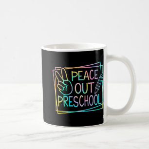 Out Preschool Last Day Of School Summer Break Kids Coffee Mug