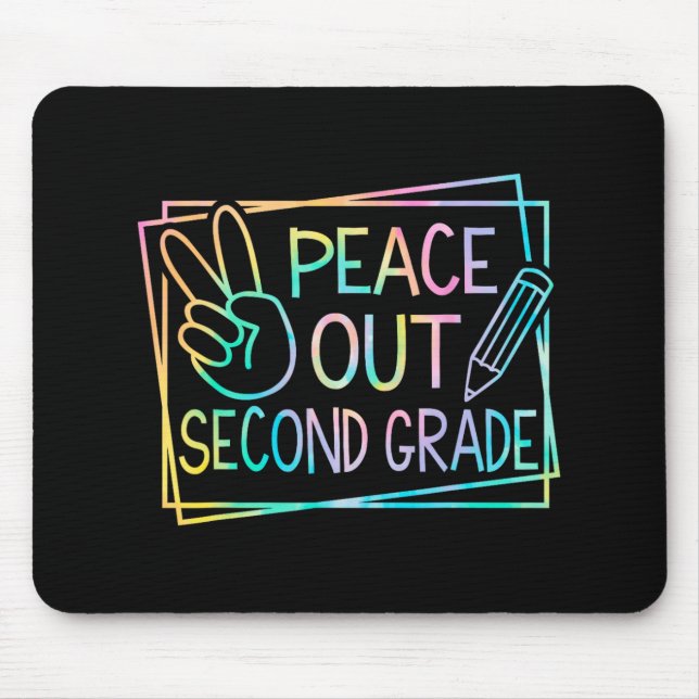 Out Second Grade Last Day Of School Summer Break 1 Mouse Pad (Front)