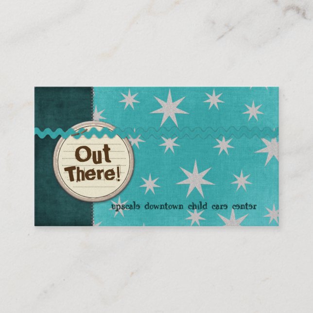Out There Business Cards (Front)