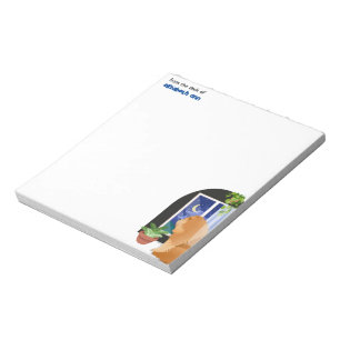 OUT THERE SOMEWHERE Chow customize note pad