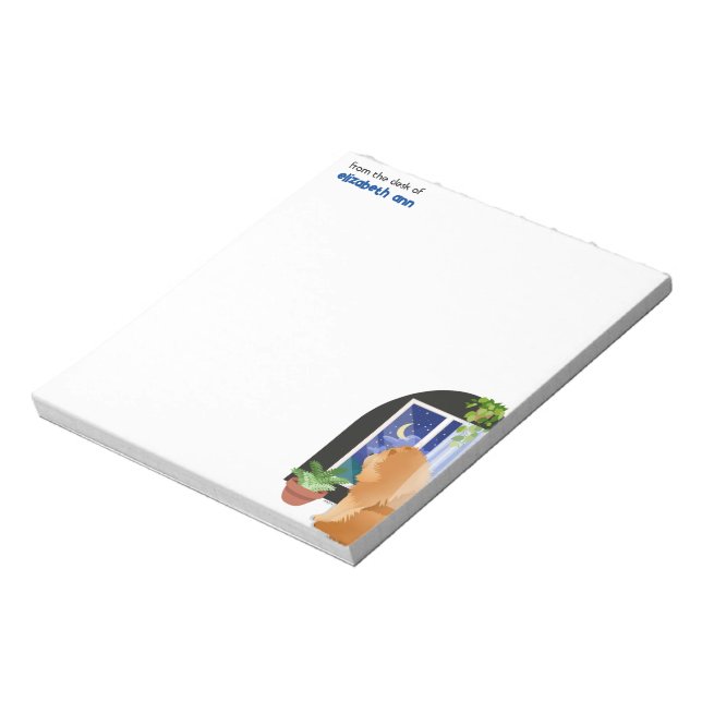  OUT THERE SOMEWHERE  Chow customize note pad (Rotated)