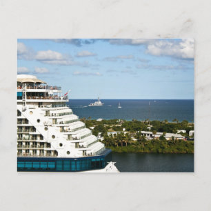 Out to Sea Postcard