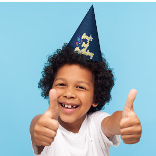 Out to space Birthday Customizable Party Hat