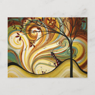 Out West Original Art MADART Postcard Design