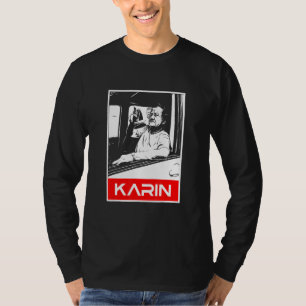 Out With The Livestock Knight Karin Fox Fish T-Shirt
