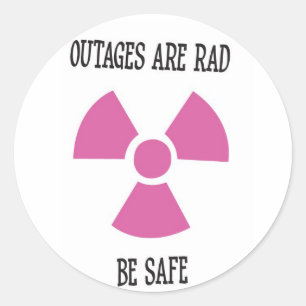 Outages are Rad Stickers