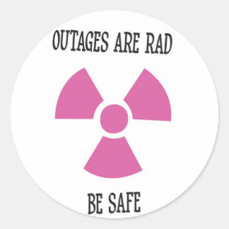 Outages are Rad Stickers