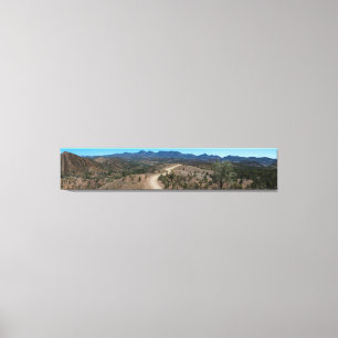 Outback Australia Gorge Landscape Panorama Canvas Print