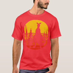 Outback Australia Marsupial Zoo Animal Retro Kanga T-Shirt