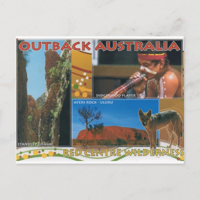 Outback Australia Postcard (Front)