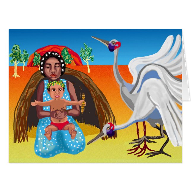 Outback Australian Nativity (Front Horizontal)