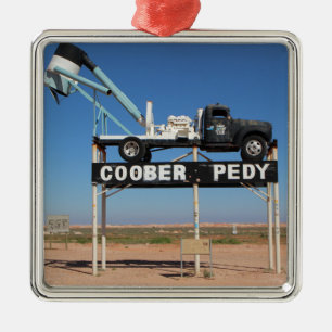 Outback Coober Pedy Customized Souvenir Metal Ornament
