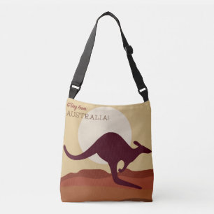 Outback kangaroo crossbody bag