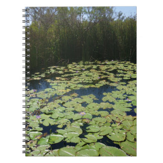 Outback Lily Pads Spiral Notebook