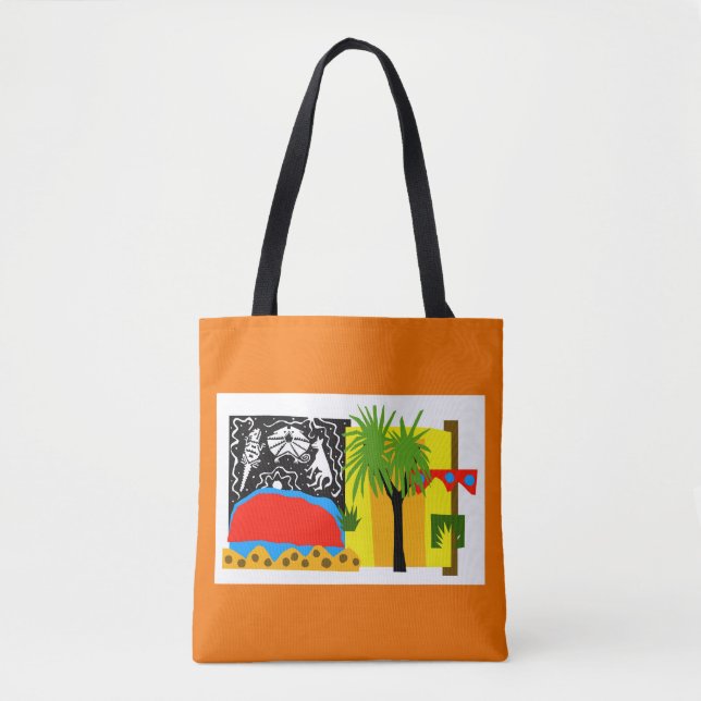 Outback Uluru- Australian desert - Tote Bag (Front)