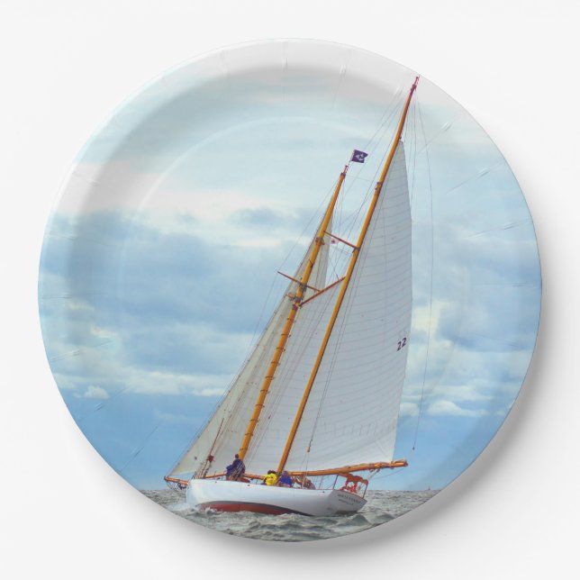 Outbound On The Brilliant Paper Plate (Front)