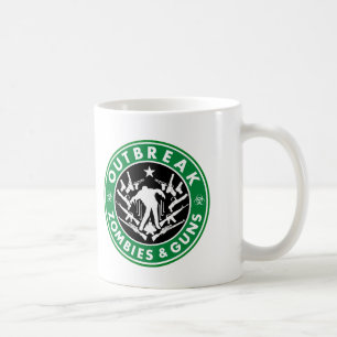 Outbreak, Zombies And Guns Mug