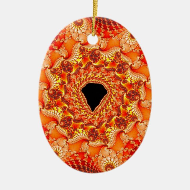 Outburst Ceramic Ornament (Front)