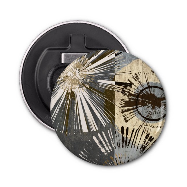 Outburst Tiles I Bottle Opener (Front)