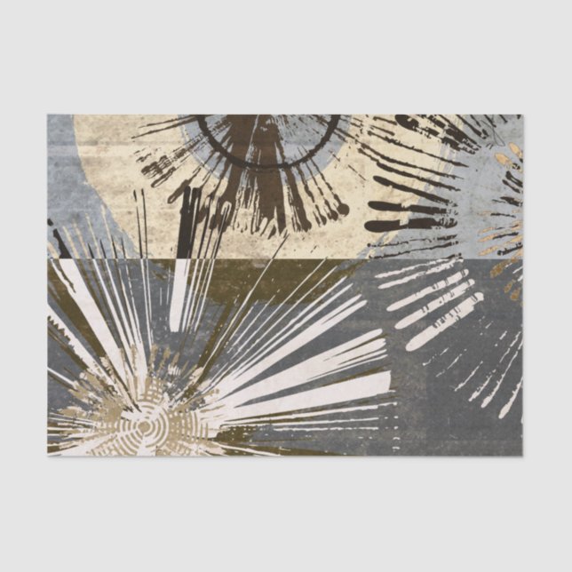 Outburst Tiles I Tissue Paper (Front)