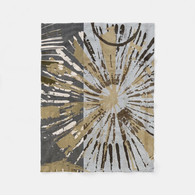 Outburst Tiles III Fleece Blanket (Front)
