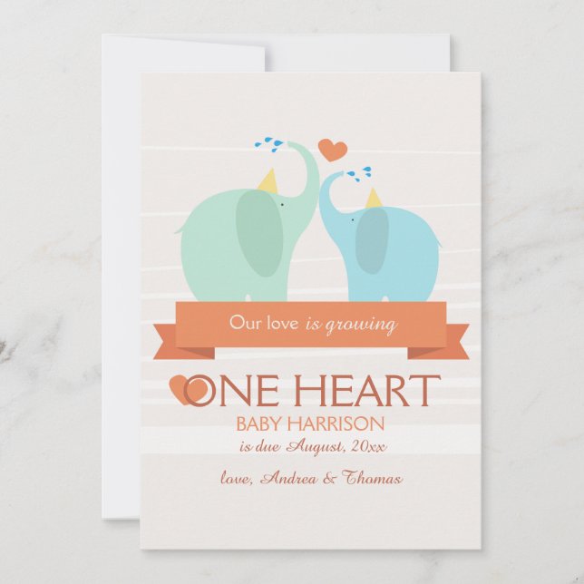 Outcome of Our Love Pregnancy Announcement (Front)