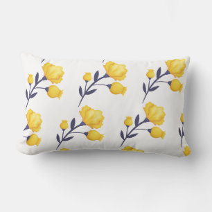 Outdoor Accent Pillow-Tulips Throw Pillow