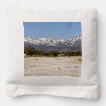 Outdoor Adventure Cornhole Bags with Mountain and